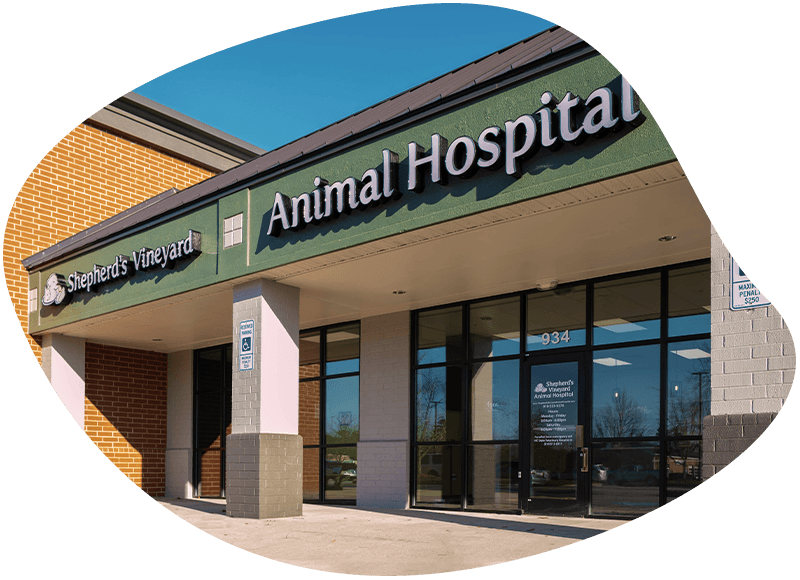 Shepherds Vineyard Animal Hospital facade